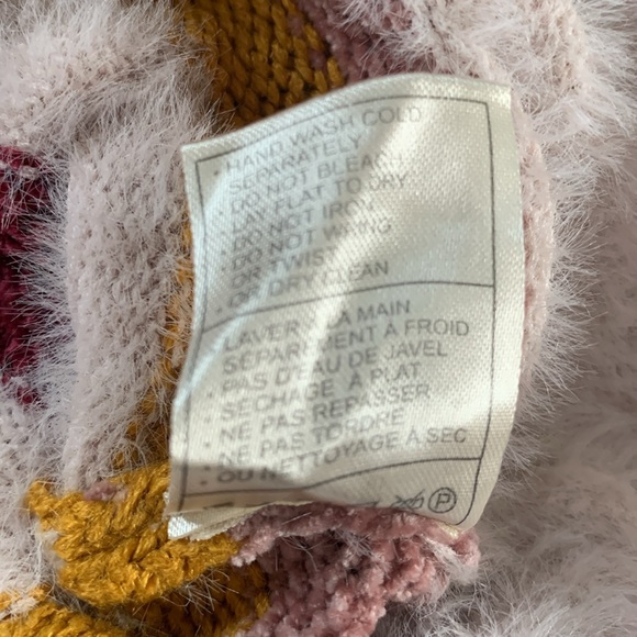 Cupcakes & Cashmere Striped Chenille Rach Sweater Size Medium - Picture 11 of 11